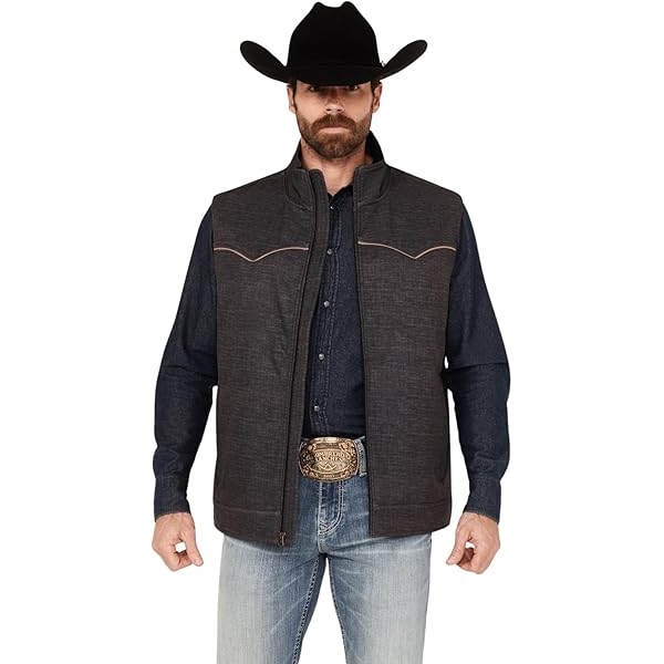 Cody James Men's Pancho Villa Oilskin Button-Front Western